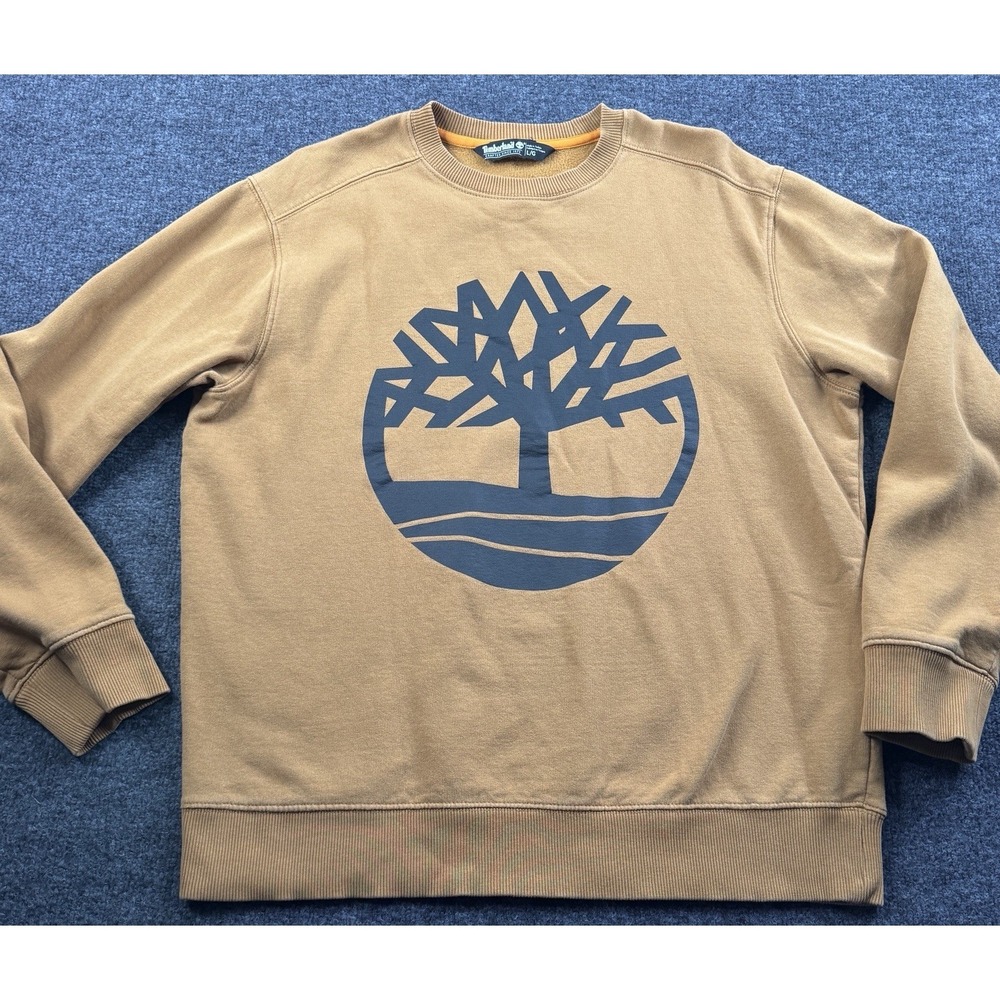 Timberland Crewneck sweatshirt size men's Large Brown